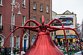 The saint patrick's day parade, dublin, ireland