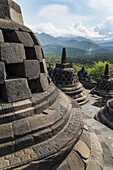 Borobudur Buddhist Temple, UNESCO World Heritage Site, Java, Indonesia, Southeast Asia, Asia
