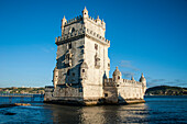 The tower of Belem, UNESCO World Heritage Site, Lisbon, Portugal, Europe