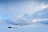 Snow on Pian Grande, Castelluccio of Norcia, Umbria