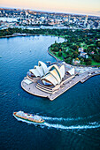 Aerial view of Sydney cityscape, Sydney, New South Wales, Australia, Sydney, New South Wales, Australia