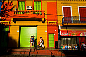 La Bocca area, El caminito. the Historical tango area, Buenos Aires - Argentina, Argentina