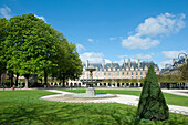 'France. Paris 4th district. The Marais; the Square des Vosges'