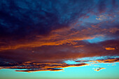 France, Gard (30), Clouds, sky sunset