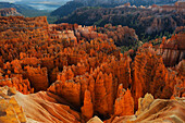 SANDSTONE FORMATIONS CALLED HOODOOS, BRYCE CANYON NATIONAL PARK, UTAH, USA