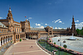 Spain, Andalucia Region, Sevilla City, España Square