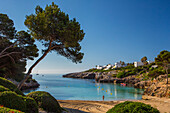 Spain, Mallorca Island, East Mallorca, Cala d´Or, Esmeralda Beach