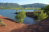 France, Herault, Lake Salagou.