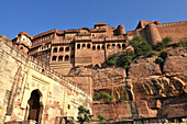 The Mehrangarth Fort of Jodhpur. India.
