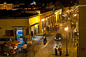 Central America, Mexico, Oaxaca State, Oaxaca de Juarez, historical center founded in 1529 by Spanish listed on the world heritage site in 1987, Calle Alcala