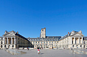 Cote d'Or. Dijon. Palace of the Dukes of Burgundy. Liberation Place. Tour Philippe Le Bon.