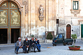 Italy, Sicily, province of Ragusa, Scicli (unesco world heritage) Santa Maria del Carmine church