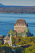 Canada, Quebec City, Old Quebec, Fontenac Castle