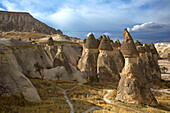 Turkey, Cappadocia, Pasabag, natural landscape Heritage of the UNESCO