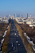 'Champs Elysees; Paris, France'