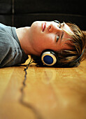 Young Man With Headphones