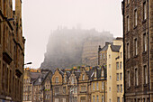 Edinburgh Castle In The Fog
