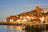 Cityscape Of Whitby, North Yorkshire, England