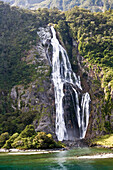 Bowen Falls, Milford Sound, New Zealand