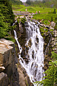 Waterfall, Mount Rainier National Park, Washington, United States Of America