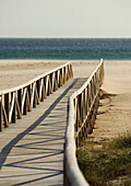 'Dos Mares Beach In Front Of Hotel Dos Mares Along Costa De La Luz; Tarifa, Cadiz, Andalusia, Spain'