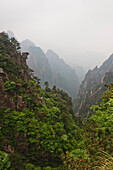 'Gorge On Huang Shan (Yellow Mountain); Tunxi, Anhui, China'