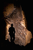 'On An Adventure Exploring A Cave; Fernie, British Columbia, Canada'