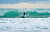 'Surfing; Bunker Beach Tarifa Spain'