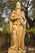 'Cordoba, Cordoba Province, Spain; Statue Of Alfonso X El Sabio In The Alcazar Of The Christian Kings'