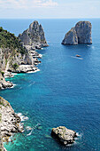 'Capri, Italy; Sea Stacks'
