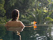 'Woman; Woman Bathing In A Lake'