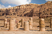 'Ruins Of The Nabatean City; Petra, Jordan'