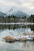 Spillway Lake And The Opal Range, Peter Lougheed Provincial Park, Alberta, Canada