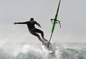 'Windsurfing; Tarifa, Cadiz, Andalusia, Spain'