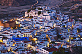 'Typical Village With White Buildings; Mojacar, Almeria Province, Spain'