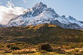 'Paine grande a mountain in torres del paine national park;Patagonia chile'
