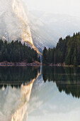 'Two jack lake at dawn banff national park;Alberta canada'