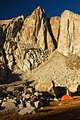 'Camping in Lone Peak Cirque, Wasatch Range; Utah, United States of America'