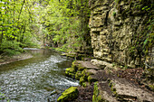 Wutachschlucht, bei Bonndorf, Schwarzwald, Baden-Württemberg, Deutschland