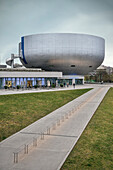 Architecture of BMW Museum, Olympic park, Munich, Bavaria, Germany, Architects Coop Himmelblau