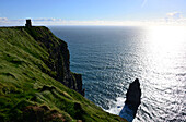 An den Cliffs of Moher, Clare, Westküste, Irland