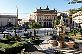 Theater, Noto, Syrakus, Sizilien, Italien