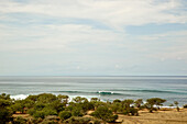 View to Atlantic Ocean, Praia, Santiago, Cape Verde