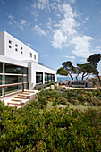 Neubau mit SPA Zimmern des Hostal Spa Empuries, Platja del Portitxol, Girona, Costa Brava, Spanien