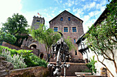 Wartburg near Eisenach, Thuringian forest, Thuringia, Germany