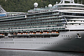 The cruise ship Ventura in  Aurlandsfjord in FlŒm, Norway.