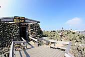 The TipTop House on the summit of Mt Washington just north of North Conway, NH