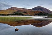 Loch near Swordale, Isle of Skye, Scotland, United Kingdom, August 2007