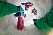 Avalanche course, Balderschwang, Allgaeu, Bavaria, Germany