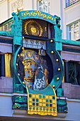 Anker Clock, Vienna, Austria, Europe